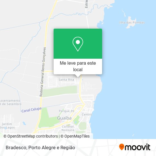 Bradesco mapa
