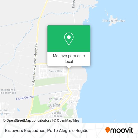 Brauwers Esquadrias mapa