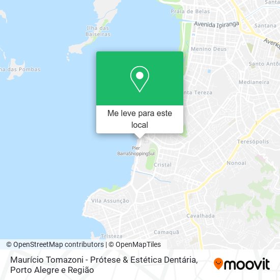 Maurício Tomazoni - Prótese & Estética Dentária mapa