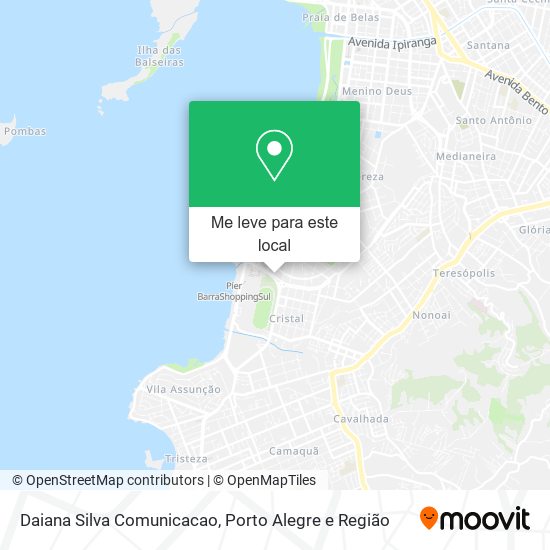 Daiana Silva Comunicacao mapa