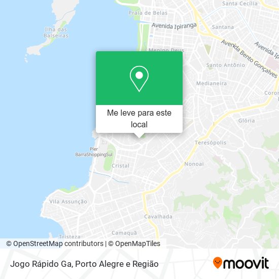 Jogo Rápido Ga mapa