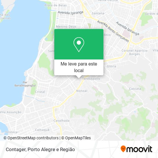 Contager mapa