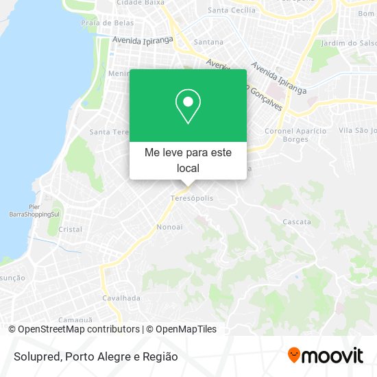Solupred mapa