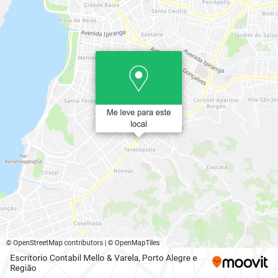 Escritorio Contabil Mello & Varela mapa