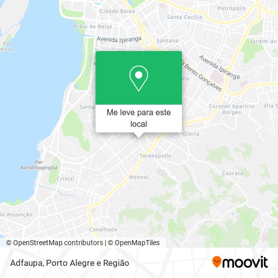 Adfaupa mapa