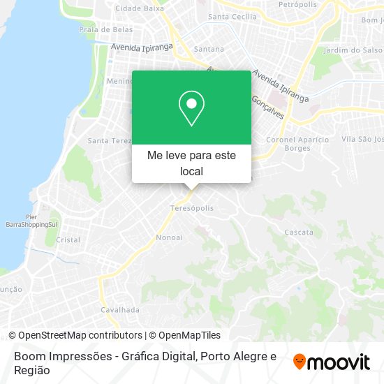 Boom Impressões - Gráfica Digital mapa