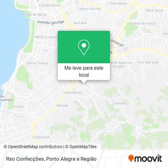 Rso Confecções mapa