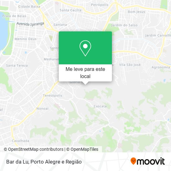 Bar da Lu mapa