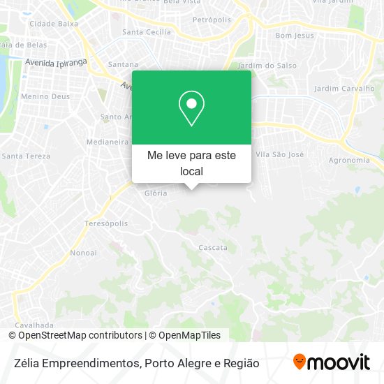 Zélia Empreendimentos mapa