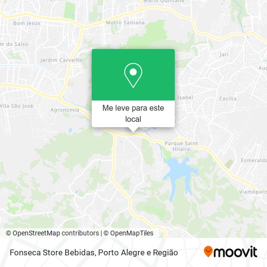 Fonseca Store Bebidas mapa