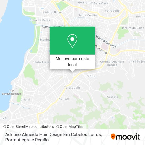 Adriano Almeida Hair Design Em Cabelos Loiros mapa
