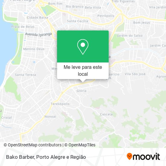Bako Barber mapa