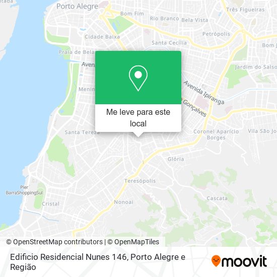 Edificio Residencial Nunes 146 mapa