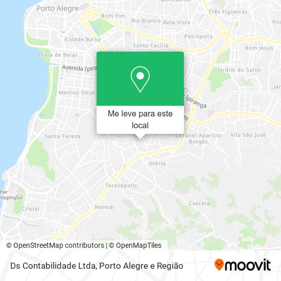 Ds Contabilidade Ltda mapa