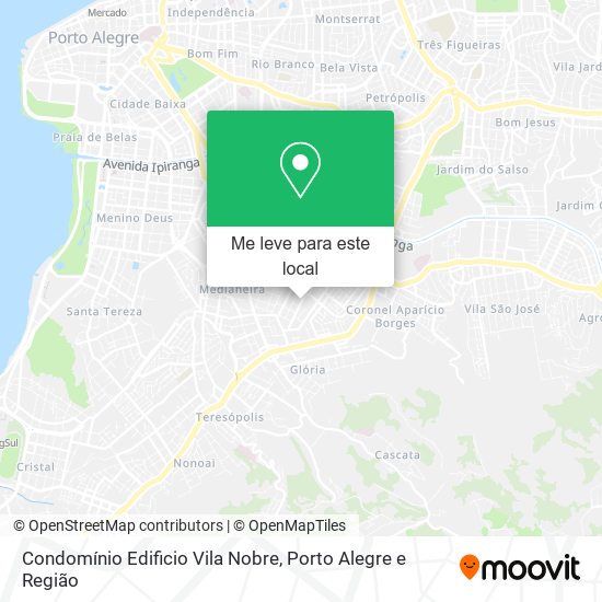 Condomínio Edificio Vila Nobre mapa