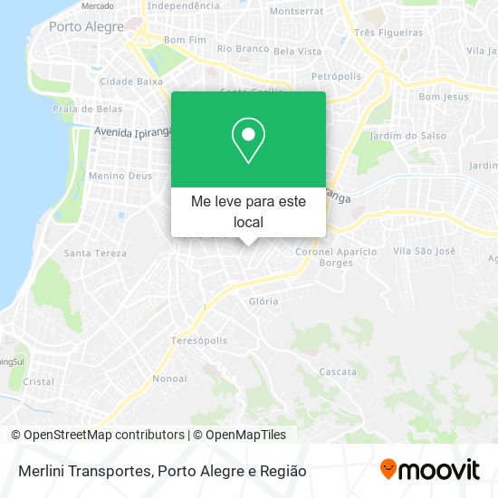 Merlini Transportes mapa