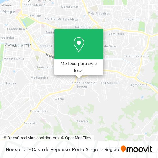Nosso Lar - Casa de Repouso mapa