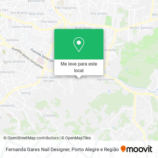 Fernanda Gares Nail Designer mapa