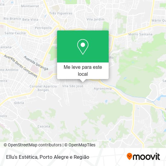 Ellu's Estética mapa