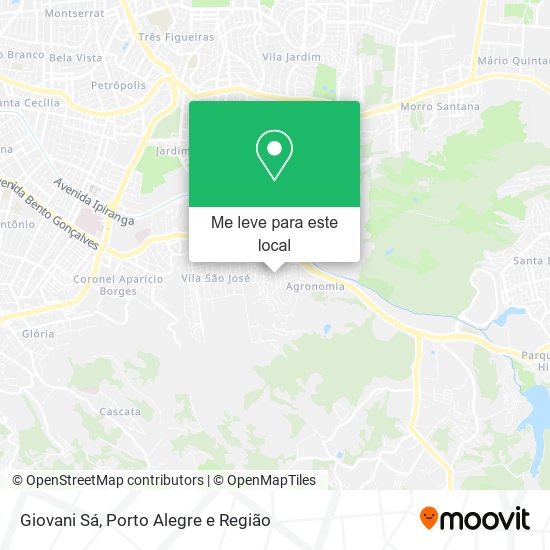 Giovani Sá mapa