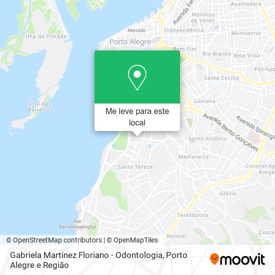 Gabriela Martinez Floriano - Odontologia mapa