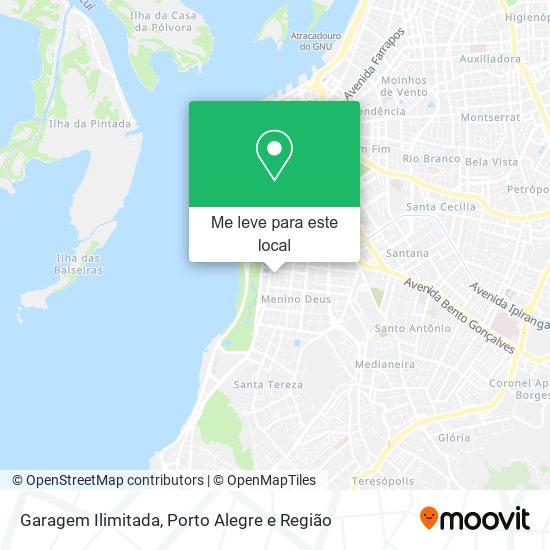 Garagem Ilimitada mapa