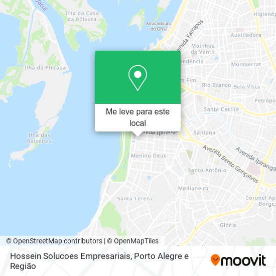 Hossein Solucoes Empresariais mapa