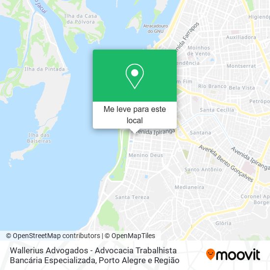 Wallerius Advogados - Advocacia Trabalhista Bancária Especializada mapa