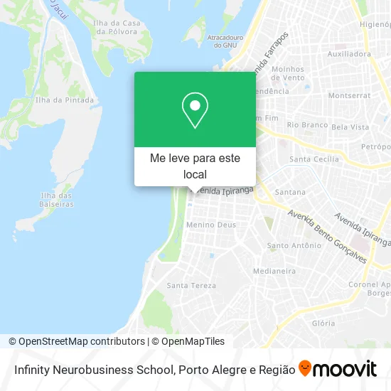 Infinity Neurobusiness School mapa