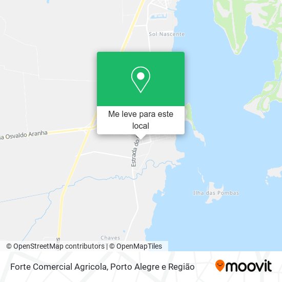 Forte Comercial Agricola mapa