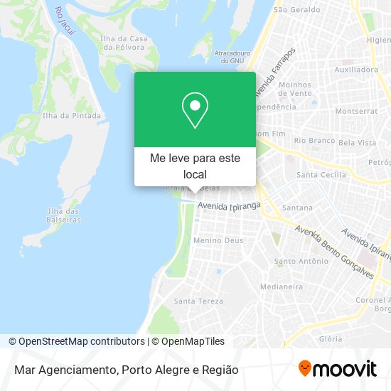 Mar Agenciamento mapa