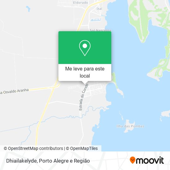 Dhiailakelyde mapa