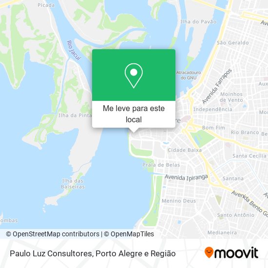Paulo Luz Consultores mapa