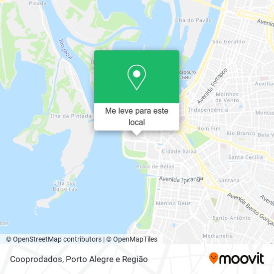 Cooprodados mapa