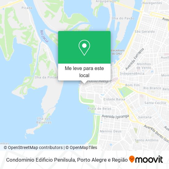 Condominio Edificio Penilsula mapa