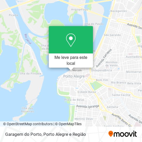 Garagem do Porto mapa