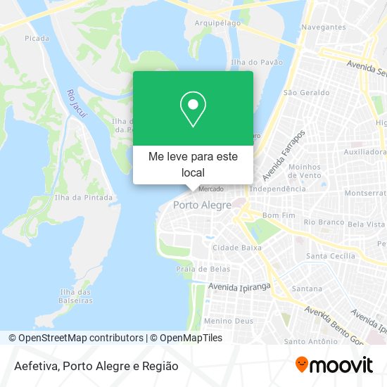 Aefetiva mapa