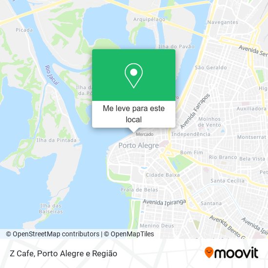 Z Cafe mapa