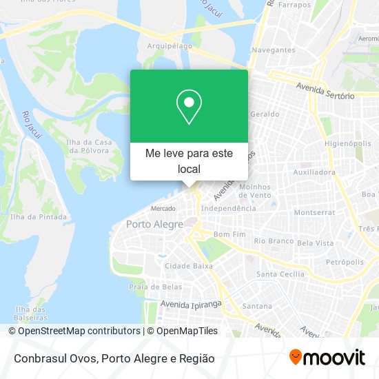 Conbrasul Ovos mapa
