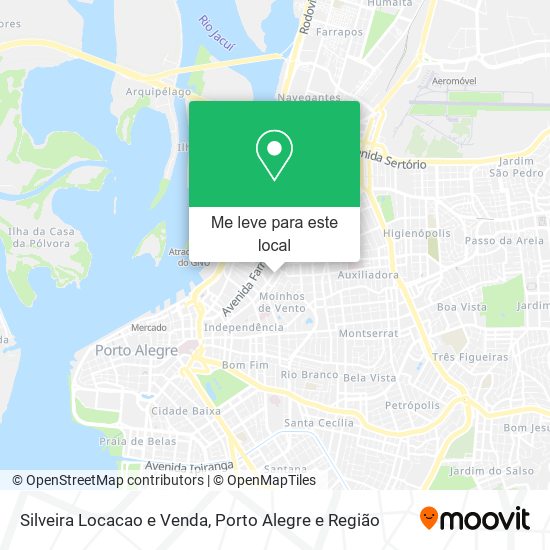 Silveira Locacao e Venda mapa