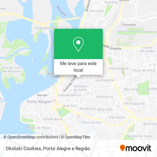 Okidoki Cookies mapa