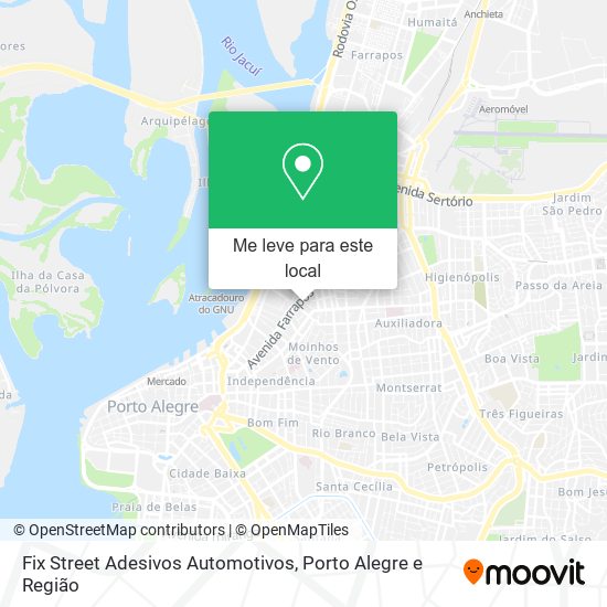 Fix Street Adesivos Automotivos mapa