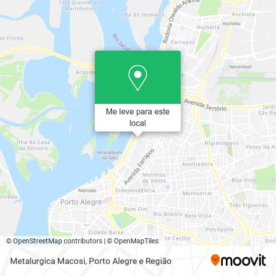 Metalurgica Macosi mapa