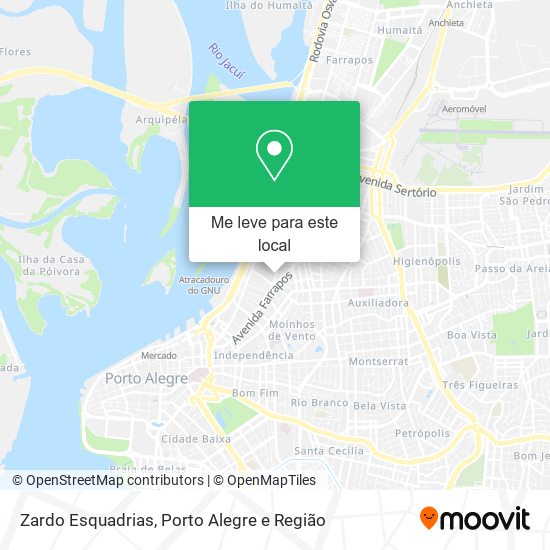 Zardo Esquadrias mapa