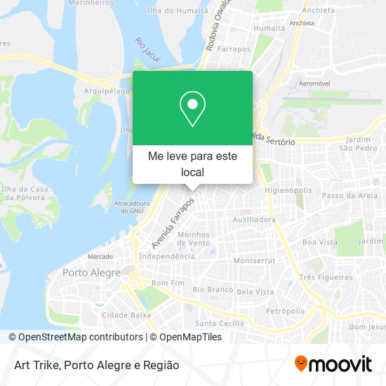 Art Trike mapa