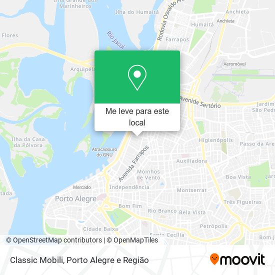 Classic Mobili mapa