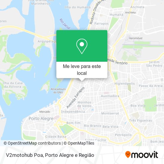 V2motohub Poa mapa