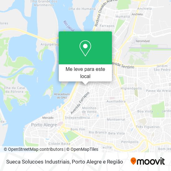 Sueca Solucoes Industriais mapa