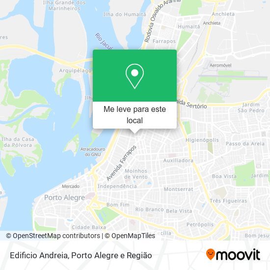 Edificio Andreia mapa