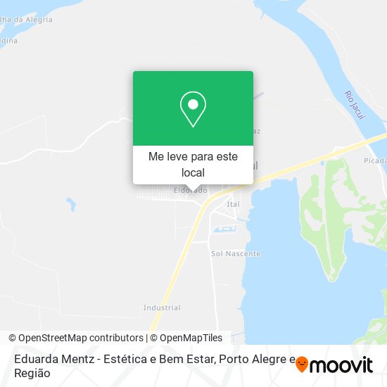 Eduarda Mentz - Estética e Bem Estar mapa
